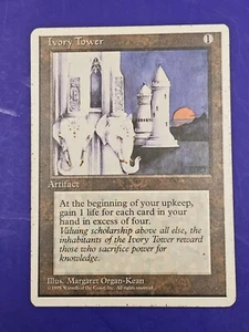 Ivory Tower (MTG- 4th Edition) Moderate Play Normal English - Picture 1 of 6