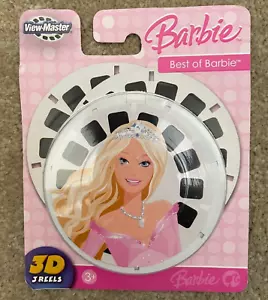 VIEW-MASTER 3D 3 CARRETES BARBIE SELLADO *NUEVO* - Imagen 1 de 2