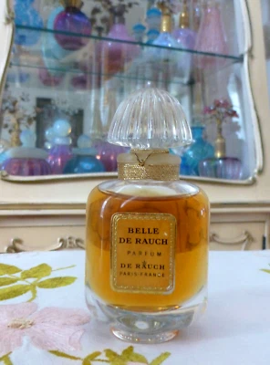 VTG 1960s CORDED Parfums de Rauch BELLE DE RAUCH Real Perfume 1 Oz 30ml Splash - Image 1 of 4