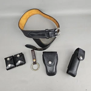 DON HUME B106 36 2,25" ANCHO 36-39 IN. CINTURÓN POLICÍA CINTURA CUERO CON ACCESORIOS - Imagen 1 de 16