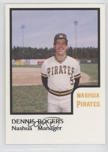 1986 ProCards Nashua Pirates Dennis Rogers