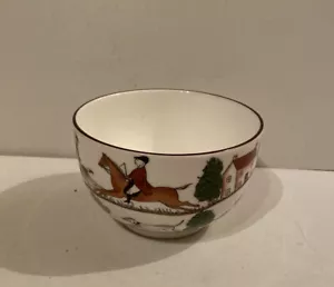Coalport Hunting Scenes Small Decorative Bowl - Picture 1 of 5
