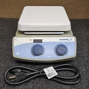 VWR VMS-C7 S1 Stirrer Hotplate 7"x7" Ceramic Glass Top 500°C 1500rpm IKA C-MAG - Picture 1 of 18
