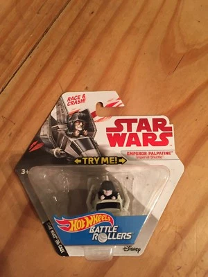 Hot Wheels Star Wars БОЕВЫЕ РОЛИКИ Император Палпатин Имперский Шаттл - Изображение 1 из 3