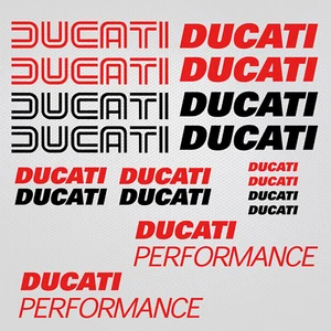 Ducati Performance Aufkleber Set 848 1098 Panzer Motorrad Panigale Sticker ORACAL - Bild 1 von 6