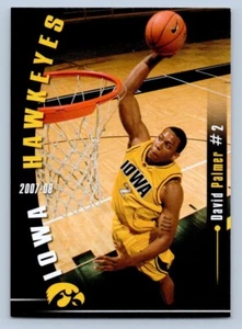 David Palmer 2007-08 Panchero's Iowa Hawkeyes College Basketball Card - Picture 1 of 2