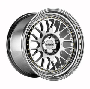 (1) 18x9.5 +22 Whistler SK1 5x114.3 Chrome Wheel - Picture 1 of 2