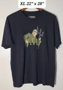 Anchorman Brick With Trident Gray XL Chive Tee Comedy Funny EUC - Picture 1 of 3