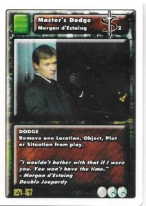 MORGAN D'ESTAING  Highlander CCG TCG 2nd Edition MASTER'S DODGE - Picture 1 of 2