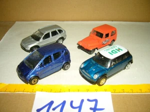 Konvolut, Sammlung Nr. 1147 Welly BMW X5, Mercedes Benz A-Class, Mini Cooper, u. - Picture 1 of 3