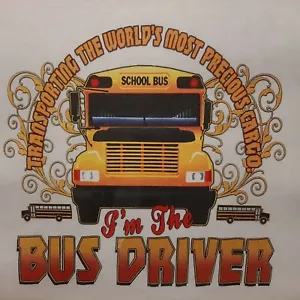 MAGLIA AUTISTA ALL AMERICAN OUTFITTERS I'M THE SCHOOL BUS - Foto 1 di 3