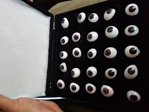 Buy Artificial Black Eye Manufacturer X 25 pcs With Box.,Low Price,Offer Limited - Picture 1 of 9