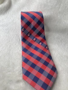 Cleveland Indians Baseball Tie Chief Wahoo Red, White, And Blue - Picture 1 of 5