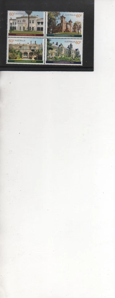 Australia Stamps 2013 Government Houses Block of 4 MNH SG3998-4001 - Image 1 of 1