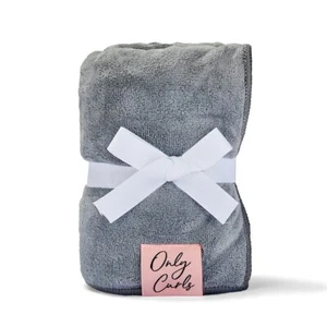 Hair Towel ~ Thick Fluffy Anti Frizz Microfibre Hair Towel | Silver or Grey NEW - Picture 1 of 17