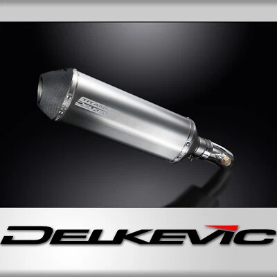 Kawasaki KLE650 Versys 2007-14 надевающийся 13,5 дюйма X-овальный титановый выхлопной глушитель комплект - Изображение 1 из 4