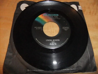 VINTAGE Lynyrd Skynyrd 45 RECORD What's Your Name  MCA-40819 ROCK BAND SOUTHERN - Image 1 of 2
