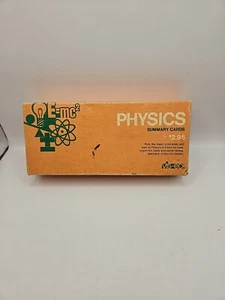 PHYSICS 600 Ct Summary Cards Vintage 60s Visual Ed GEBRAUCHT Top Zustand - Bild 1 von 5