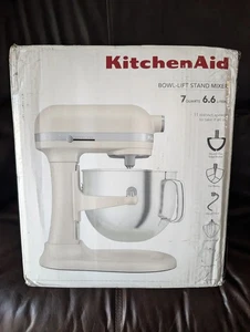 KitchenAid 7-Quart Bowl-Lift Stand Mixer | Milkshake White - Picture 1 of 2