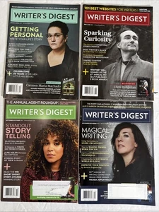 Writer's Digest Magazine 2021 Lot Of 4 Magazines - - Imagen 1 de 5