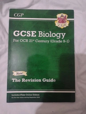 CGP GCSE BIOLOGY For AQA (Grade 9-1) - The Revision Guide (Pre-owned, GC) - Image 1 of 4