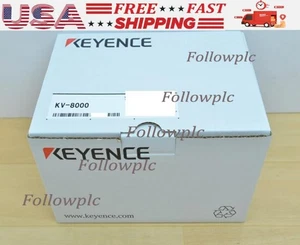 Keyence KV-8000 PLC CPU Unit Module KV8000 Programmable controller New - Picture 1 of 6