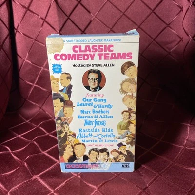 Vintage Classic Comedy Teams Steve Allen 1986 Good Times VHS Tape - Image 1 of 3