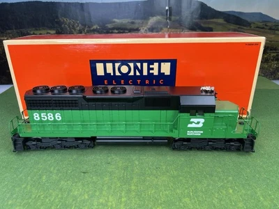 LIONEL 6-18208 O GAUGE BURLINGTON NORTHERN SD-40 DUMMY DIESEL LOCOMOTIVE #8586 - Image 1 of 4