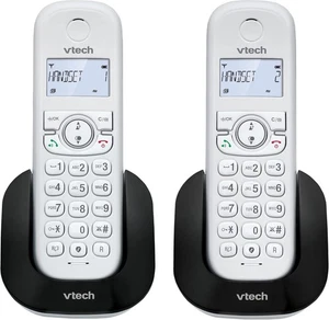 Teléfono inalámbrico VTech CS1501 DECT con bloque de llamadas, 2 teléfonos, intercomunicador,... - Imagen 1 de 17