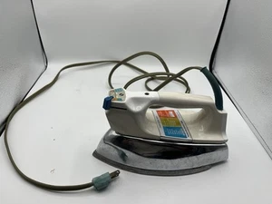 GE Elektrisches Dampf- und Sprühtrockenbügeleisen 701 Vintage Made In America getestet & funktioniert - Bild 1 von 8