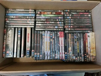 x58 dvd Horror  joblot bundle mixed movies And Tv Brand New Sealed  - Image 1 of 4