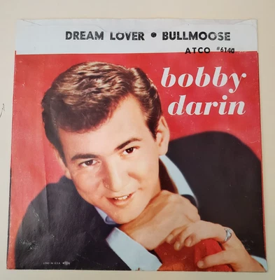 Bobby Darin DREAM LOVER / BULLMOOSE (ROCK 45/PS) #6140 PLAYS VG+ TO VG++ Foto 1 de 4