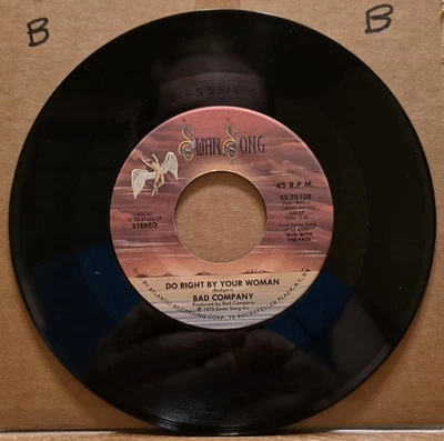 Bad Company: Young Blood/Do Right By Your Woman - Swan Song - 1975  Foto 1 de 2