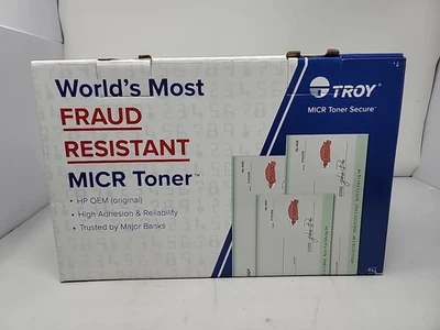 Troy MICR Toner Secure Fraud Resistant 02-81576-001 use w/ Troy M402/M426 MFP - Image 1 of 4