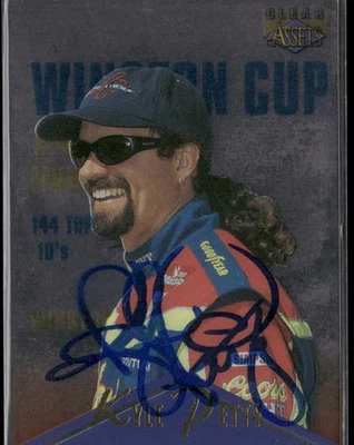 Signed 1996 Classic Clear Assets #70 Kyle Petty - IP Auto - Image 1 of 2