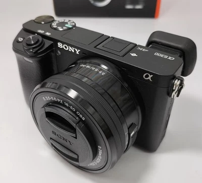 Sony Alpha A6300 24.2MP Mirrorless Digital Camera - Black (Kit with 16-50mm Lens - Image 1 of 4