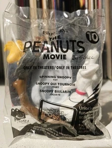 McDonalds The Peanuts Movie - Spinning Snoopy Happy Meal Spielzeug #10 2016 VERSIEGELT Neu - Bild 1 von 4