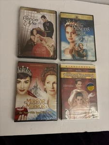 4 Princess Drama DVDs, Mirror Mirror (2012), The Prince & Me (2004), The Princes - Picture 1 of 16