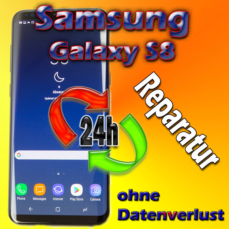 24 Stunden Samsung Galaxy S8 SM-G950F Reparatur  - Bild 1 von 1