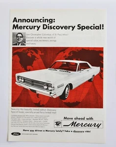 Anuncio de coche grande - Mercury Discovery Special 1966 (póster impreso en anuncio) - Imagen 1 de 1