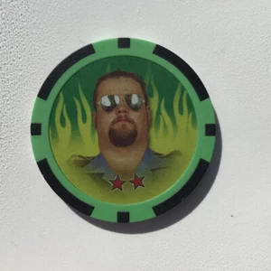 2011 Topps WWE Power Chipz Legends Big Boss Man #L19 HOF - Picture 1 of 1