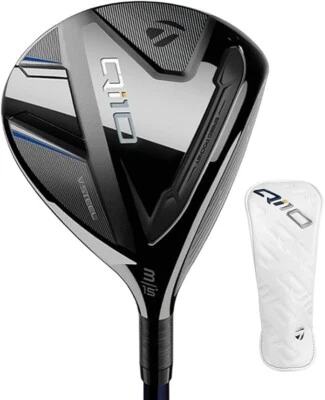TaylorMade Qi10 3W 15° Fairway Wood RH Diamana TM50 SR w/ Headcover - Image 1 of 3
