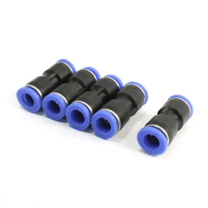 5Stk pneumatische 8mm bis 8mm gerade Push in Anschlussstecker Schnelle Armature - Bild 1 von 1