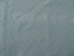 HYANNIS STITCHED DIAMOND DENIM UPHOLSTERY FABRIC 3/4 YARD @ $9.99 YD - Picture 1 of 7