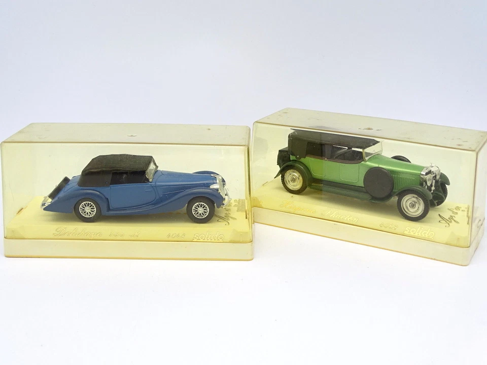 SOLIDO 1/43 - Lotto Di 2: Delahaye E Hispano Suiza - Immagine 1 di 1
