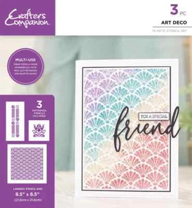 CRAFTERS COMPANION Plastic Stencils HIGH QUALITY CC-STEN - Picture 1 of 8