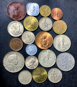 Old Philippines Coin Lot - 1903-PRESENT - 20 Vintage Coins - Lot #A22