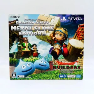 SONY Playstation PS Vita Dragon Quest Builders Metal Slime Edition w/Box - Picture 1 of 12