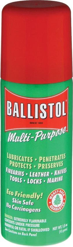 Limpiador/lubricante Ballistol ecológico seguro para la piel protege y conserva Foto 1 de 4