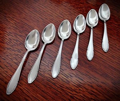 Cucharaditas antiguas/de colección Cambridge Plaversmiths plateadas - CBS100 - 6 cucharas Foto 1 de 3